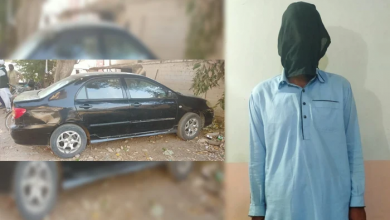 Photo of کراچی سے گاڑیاں چوری کرنے والا ایل ایل بی پاس چور 9 ویں بار گرفتار